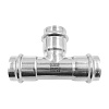 Тройник сталь нерж AISI 304 пресс FS130 SantechSystems