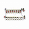 Группа коллекторная латунь 1 1/2" 10 вых 3/4" НР под евроконус IVKE Rehau 12488401001