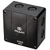 Коробка кабельная распределительная M BOX черная 110х110х67мм Ridan 21RT0929R