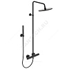 Система душевая с термостатическим смесителем черный матовый CERATHERM T25 Ideal Standard BC748XG
