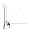Сифон для кондиционеров трубный 1 1/4"x40 с обратным клапаном, прозрачный HL HL136T