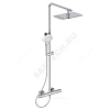 Система душевая с термостатическим смесителем хром CERATHERM T100 Ideal Standard A7705AA