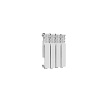 Радиатор секционный алюминиевый Delta Plus 350 RAL 9016 (белый) Ogint
