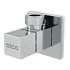 Вентиль для подключения смесителя 1/2"x1/2" хром Alca Plast ARV004