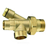 Соединитель 4-выводной латунь 1/2"x1"x1" с накидной гайкой R557B Giacomini R557BY005