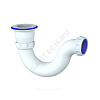 Сифон для поддона трубный 1 1/2"x50/40 выпуск с пластиковой решёткой Unicorn G43P